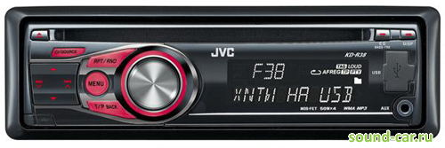 JVC KD-R38EE  CD+MP3+USB  