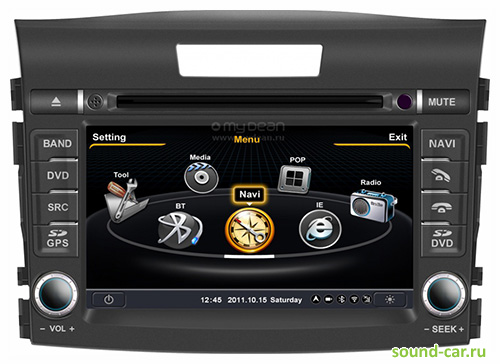 MyDean 1111 (Honda CR-V 2012-) CD+MP3+USB+DVD  