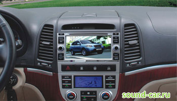 Phantom DVM-1317G (Hyundai Santa Fe) CD+MP3+USB+DVD   