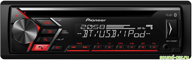 Pioneer DEH-S4000BT CD+MP3+USB  
