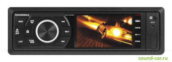 Soundmax SM-CCR3082M CD+MP3+USB  
