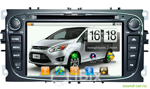 iBix Ford C-Max CD+MP3+USB+DVD  